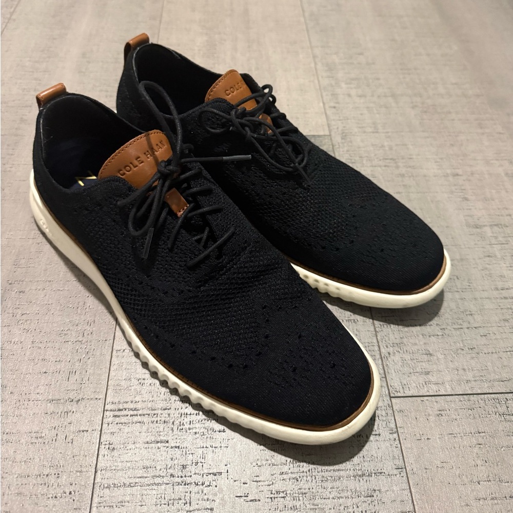 Cole Haan Men's Black Knit Shoes